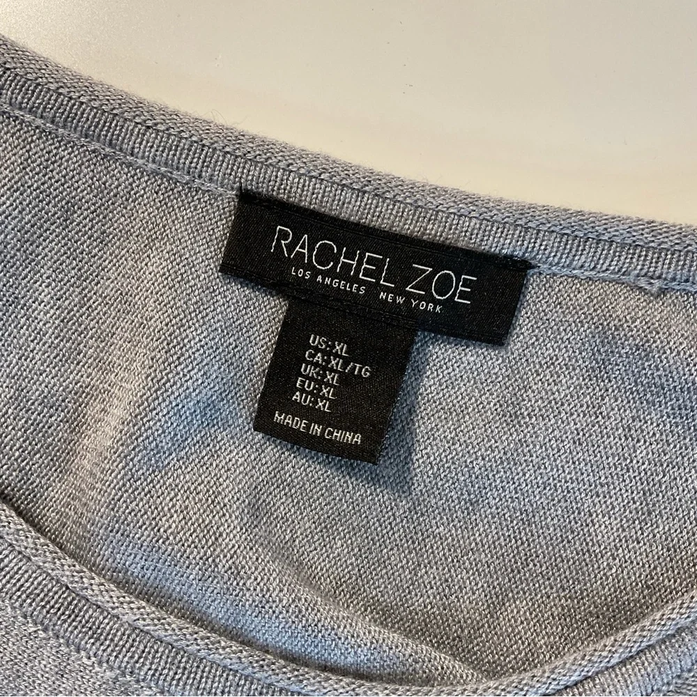 Rachel Zoe Cashmere Blend Multi-color Star Sweater - Picture 4 of 5
